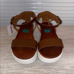 MIA Brown Strappy Sandal.